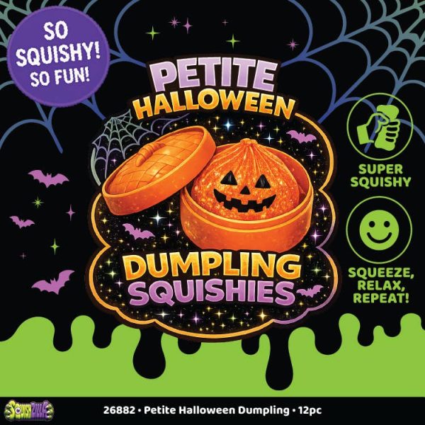 Novely Brands Fun Doh Halloween Mini Dumplings Squishy Assorted part of our  collection