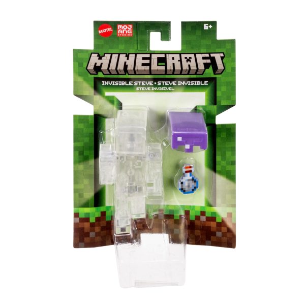Mattel Minecraft Figure Invisible Steve