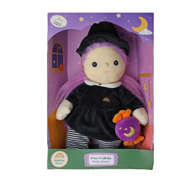Olli Ella Dress Me Dinky Willa Witch part of our Halloween collection