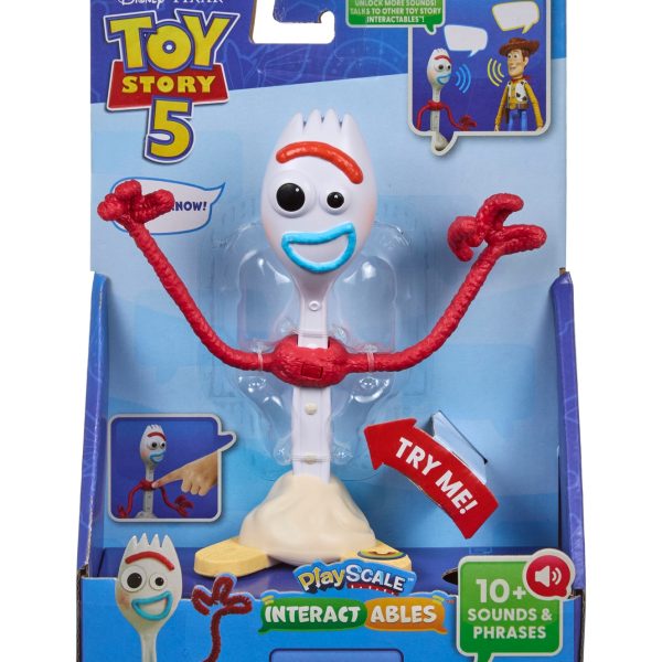 Mattel Toy Story 5 Playscale Interactables Forky