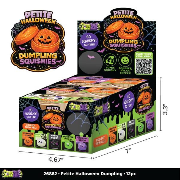 Novely Brands Fun Doh Halloween Mini Dumplings Squishy Assorted available at Blossom