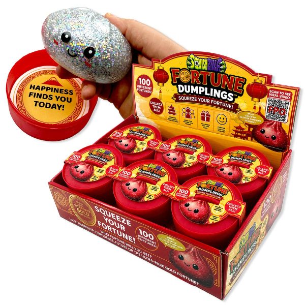 Novelty Brands Fun Doh Squishzilla Fortune Mystery Dumplings