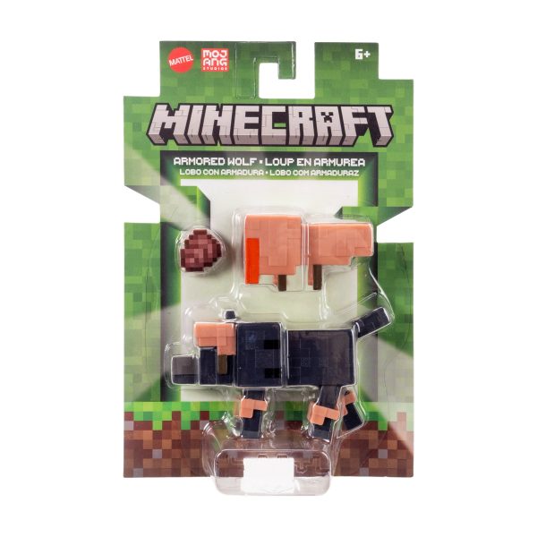 Mattel Mincraft Figure Armored Wolf