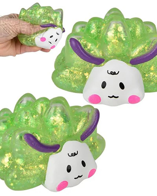 Toy Network Sugar Squeezy Glitter Leaf Sheep 3 Inch