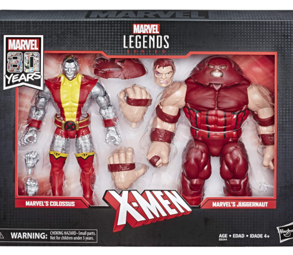 Marvel Legends Colossus & Juggernaut : Marvel 80th Anniversary