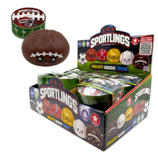 Novelty Brands Fun Doh Sportlings Sports Dumplings