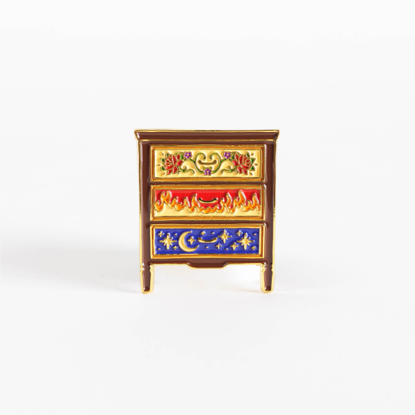 Kingdom of Threads Feyre's Dresser Enamel Pin | ACOTAR