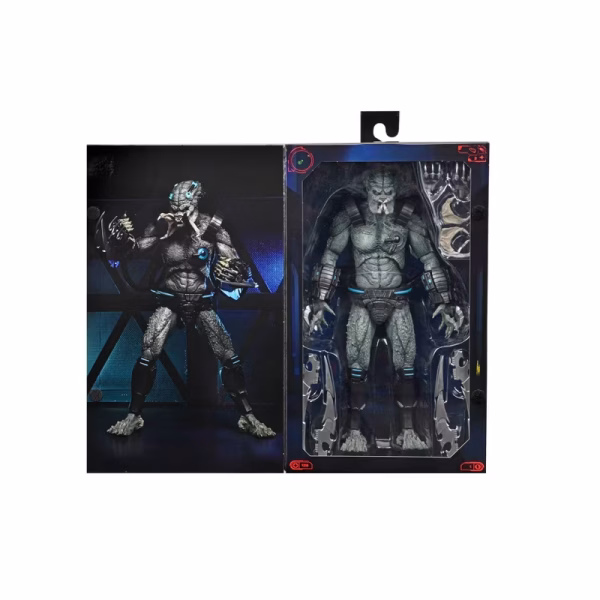 GUEST_6625c4a2-7573-4e78-91b9-db53cf1042fb Predator Concrete Jungle Deluxe Stone Heart Big Scale 10" Led by Neca