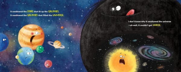 Sourcebooks There Was a Black Hole That Swallowed the Universe Paperback Book