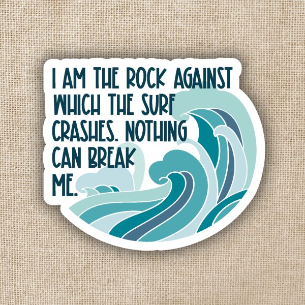 Kingdom of Threads Nothing Can Break Me ACOTAR Quote Sticker