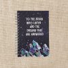 Kingdom of Threads Stars Who Listen Spiral Notebook