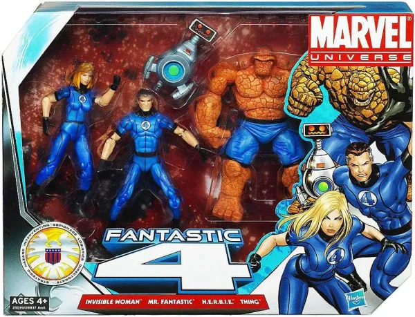 Marvel Universe Fantastic Four 4 Future Foundation Team Pack S.H.I.E.L.D.