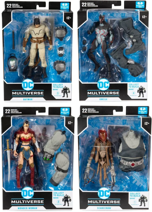 Batman Last Knight On Earth [SET / BUNDLE] Bane BAF Multiverse McFarlane Toys
