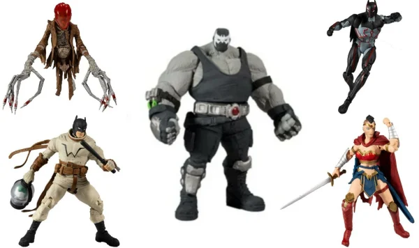 Batman Last Knight On Earth [SET / BUNDLE] Bane BAF Multiverse McFarlane Toys