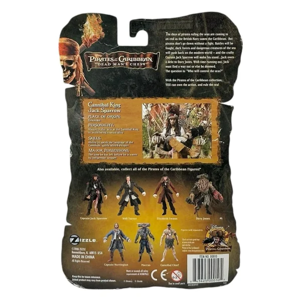 Pirates Of The Caribbean Jack Sparrow Dead Man's Chest Disney Cannibal King 00010 by Zizzle