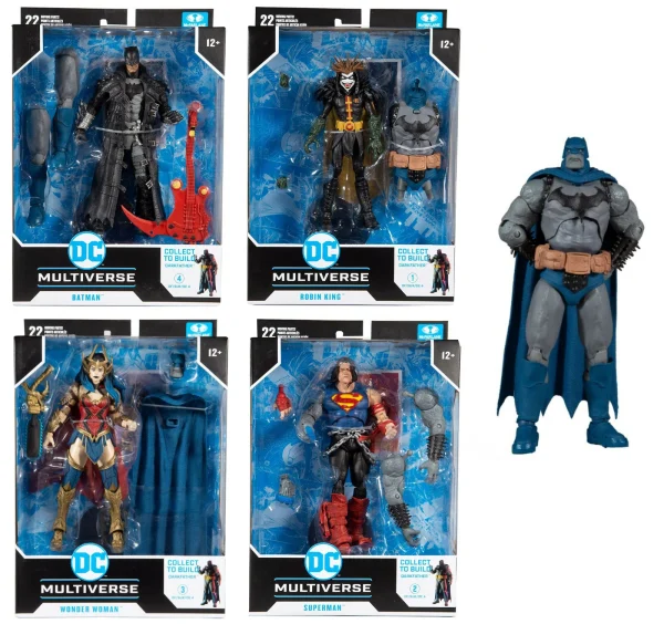 McFarlane Toys DC Multiverse Dark Knights : Death Metal Darkfather BAF Set