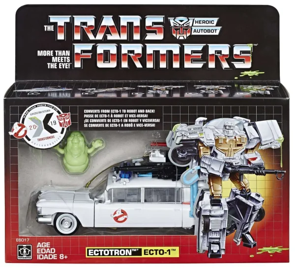 Transformers Trans Formers 2019 X-Over Ectotron Generations Ecto-1 Ghostbusters Autobot 35 Year