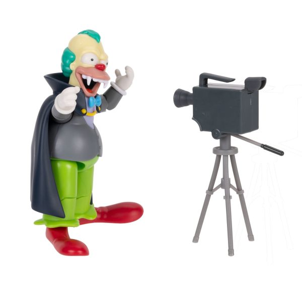 The Simpsons Treehouse of Horror Vampire Krusty 5-Inch Deluxe Figure from JAKKS Pacific