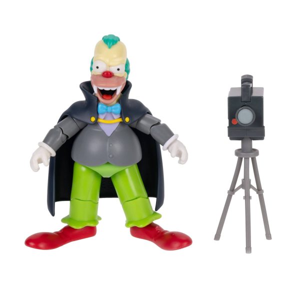 JAKKS Pacific The Simpsons Treehouse of Horror Vampire Krusty 5-Inch Deluxe Figure