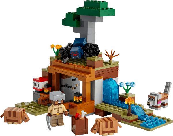 Minecraft The Armadillo Mine Expedition 21269 made by LEGO