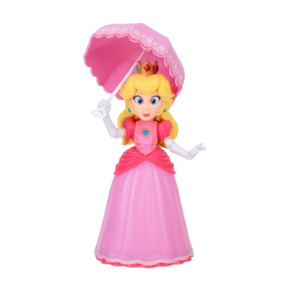 The Super Mario Galaxy Movie 5-Inch Action Figures Wave 2 Peach from JAKKS Pacific