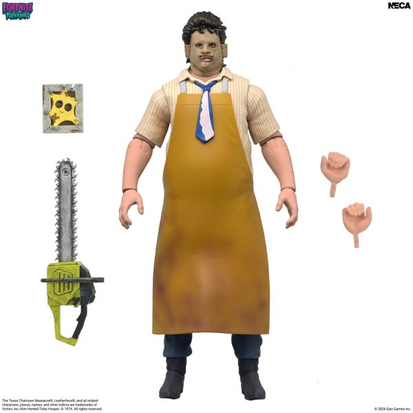 NECA Fortnite x The Texas Chainsaw Massacre Fortnitemares 7" Scale Leatherface Figure Toys