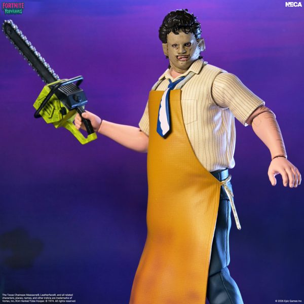 Fortnite x The Texas Chainsaw Massacre Fortnitemares 7" Scale Leatherface Figure from NECA