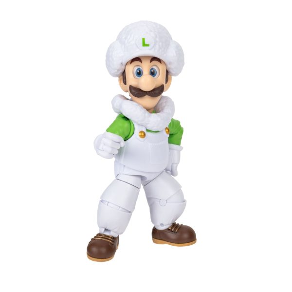 The Super Mario Galaxy Movie 5-Inch Action Figures Wave 2 Cloud Luigi from JAKKS Pacific