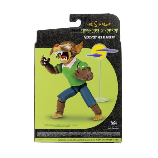 JAKKS Pacific The Simpsons Treehouse of Horror Werewolf Ned Flanders 5-Inch Deluxe Figure part of our collection JAKKS Pacific The Simpsons Treehouse of Horror Werewolf Ned Flanders 5-Inch Deluxe Figure part of our collection