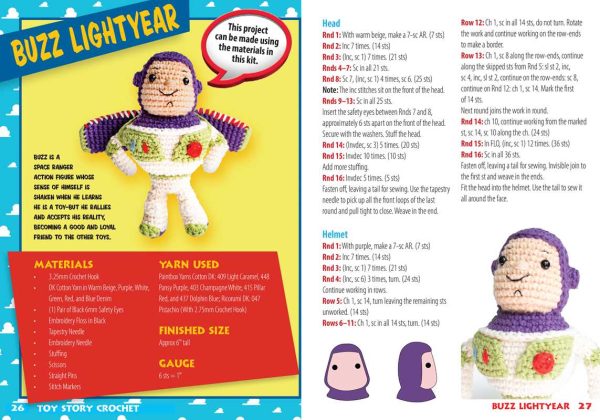 Simon & Schuster Toy Story Crochet Kit part of our  collection