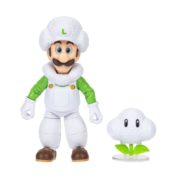 JAKKS Pacific The Super Mario Galaxy Movie 5-Inch Action Figures Wave 2 Cloud Luigi