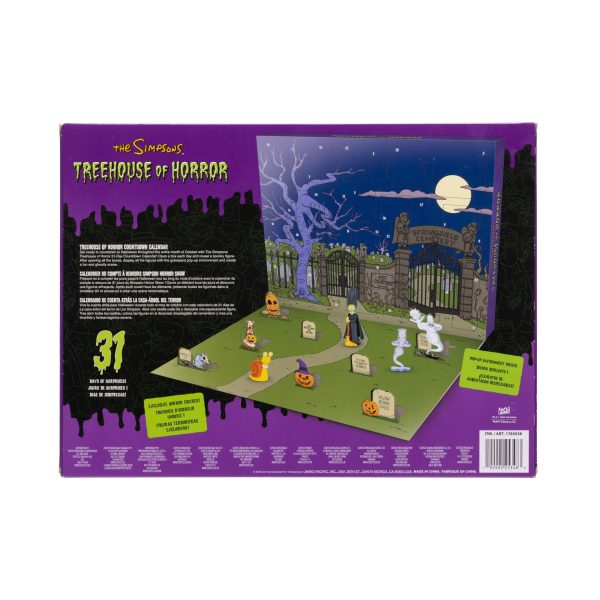 The Simpsons Treehouse of Horror 31-Day Countdown Calendar made by JAKKS Pacific