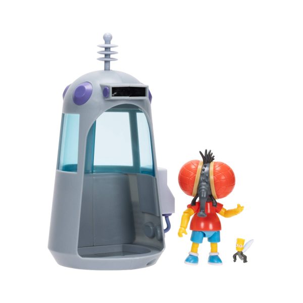 JAKKS Pacific The Simpsons Treehouse of Horror Fly Boy Bart 5-Inch Action Figure