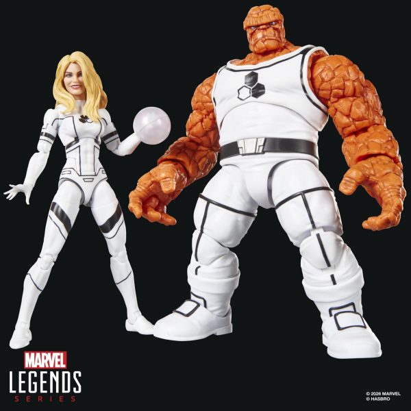 Marvel Legends Future Foundation The Thing & Invisible Woman 2-Pack made by Hasbro