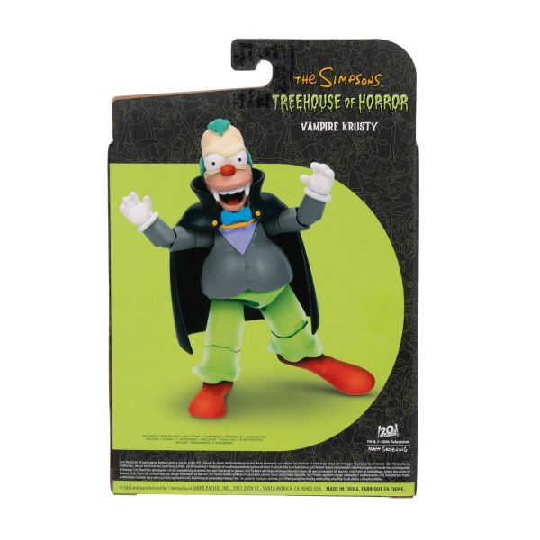 JAKKS Pacific The Simpsons Treehouse of Horror Vampire Krusty 5-Inch Deluxe Figure part of our  collection