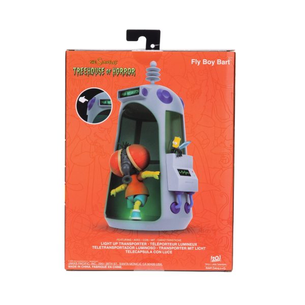 JAKKS Pacific The Simpsons Treehouse of Horror Fly Boy Bart 5-Inch Action Figure Toys