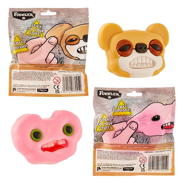 Fuggler Head Taba Squishy Fidget Toy Assorted from Showcase Fuggler Head Taba Squishy Fidget Toy Assorted from Showcase