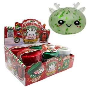 Novelty Brands Fun Doh Christmas Mystery Reindeer Dumpling Squishy Toy