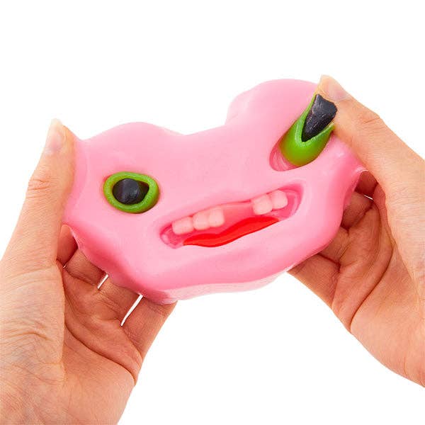 Showcase Fuggler Head Taba Squishy Fidget Toy Assorted