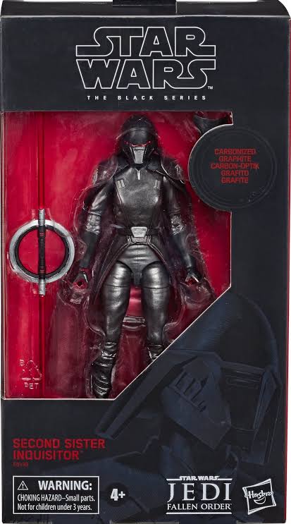 Hasbro Star Wars Black Series 95 Fallen Order Second Sister Inquisitor Full Masked