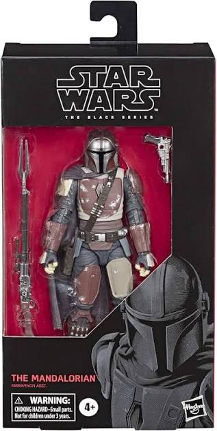 Hasbro Star Wars Black Series 01 The Mandalorian Silver Masked Disney