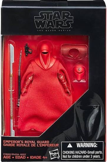 Hasbro Star Wars Black Series 38 Imperial Royal Guard Red Lance Spear